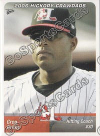 2006 Hickory Crawdads Greg Briley