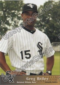 2011 Bristol White Sox Greg Briley