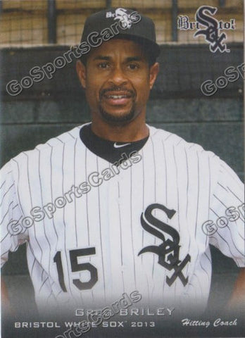 2013 Bristol White Sox Greg Briley