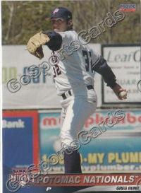 2006 Potomac Nationals Greg Bunn