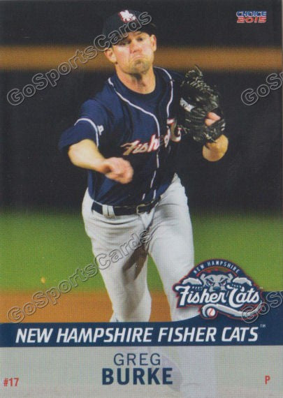 2015 New Hampshire Fishercats Greg Burke