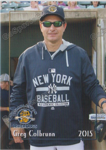 2015 Charleston Riverdogs Greg Colbrunn