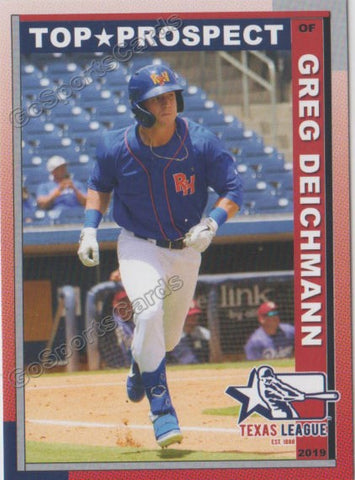 2019 Texas League Top Prospects Greg Deichmann