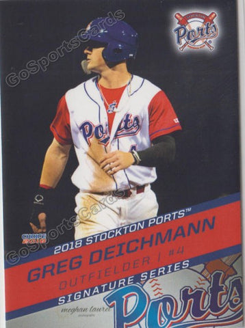 2018 Stockton Ports Greg Deichmann