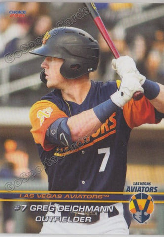 2021 Las Vegas Aviators Greg Deichmann