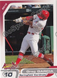 2012 Springfield Cardinals Greg Garcia