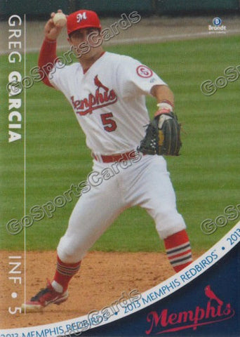 2013 Memphis Redbirds Greg Garcia