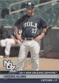 2011 New Orleans Zephyrs Gregg Glime