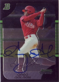 Greg Golson 2005 Bowman Refractor #161 (Autograph)