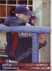 2010 Lehigh Valley IronPigs Greg Gross