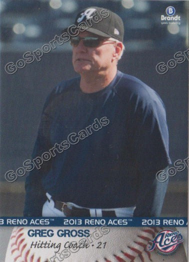 2013 Reno Aces Greg Gross