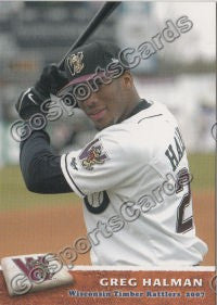 2007 Wisconsin Timber Rattlers Greg Halman