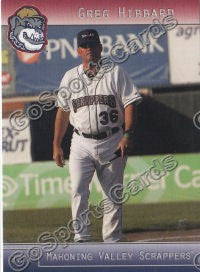 2012 Mahoning Valley Scrappers Greg Hibbard