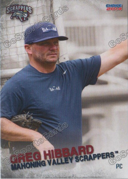 2014 Mahoning Valley Scrappers Greg Hibbard