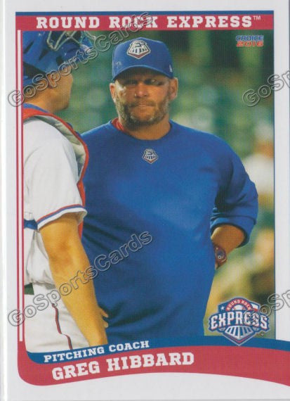 2016 Round Rock Express Greg Hibbard