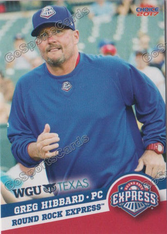 2017 Round Rock Express Greg Hibbard