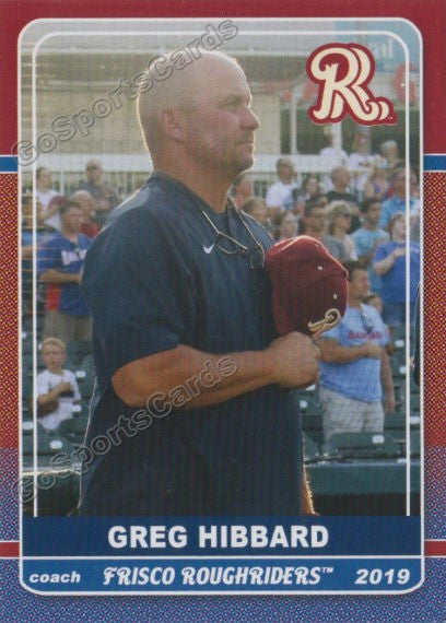 2019 Frisco RoughRiders Greg Hibbard