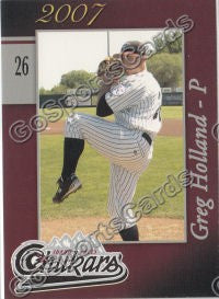 2007 Idaho Falls Chukars Greg Holland