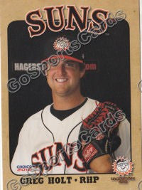 2012 Hagerstown Suns Greg Holt