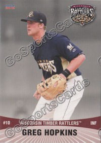 2012 Wisconsin Timber Rattlers Greg Hopkins