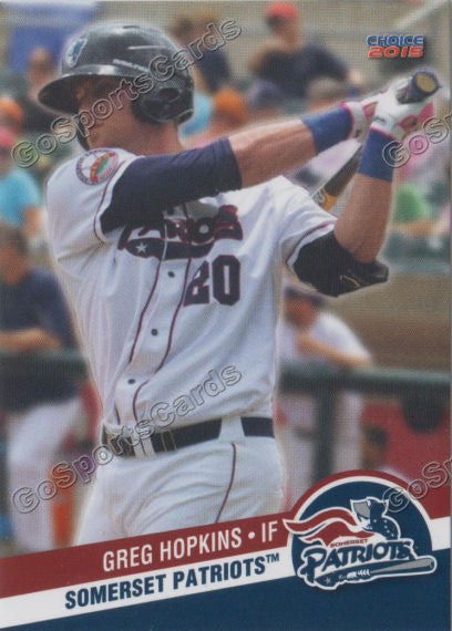 2015 Somerset Patriots Greg Hopkins