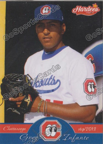 2013 Chattanooga Lookouts Greg Infante