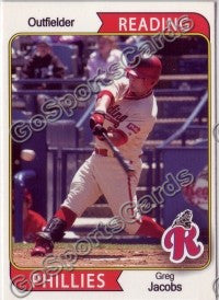 2007 Reading Phillies #11 Greg Jacobs