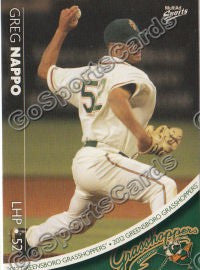 2012 Greensboro Grasshoppers Greg Nappo