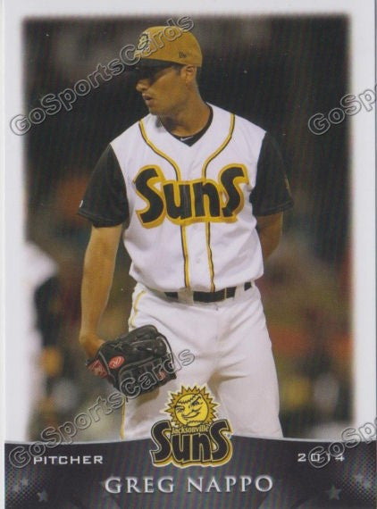 2014 Jacksonville Suns Greg Nappo
