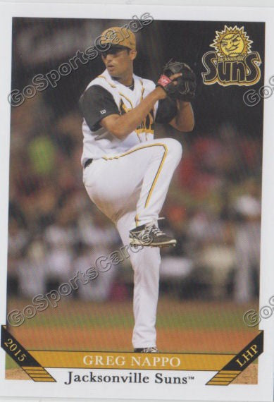 2015 Jacksonville Suns Greg Nappo