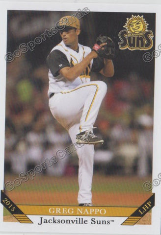 2015 Jacksonville Suns Greg Nappo
