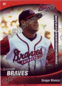 2009 Gwinnett Braves Gregor Blanco
