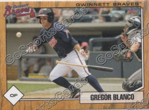 2010 Gwinnett Braves Gregor Blanco