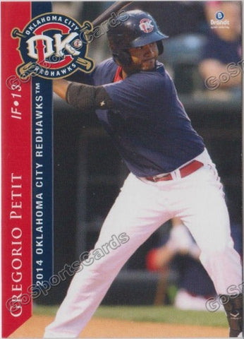 2014 Oklahoma City RedHawks Gregorio Petit