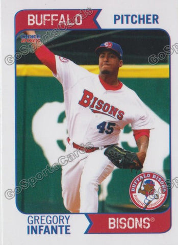 2015 Buffalo Bisons Gregory Infante