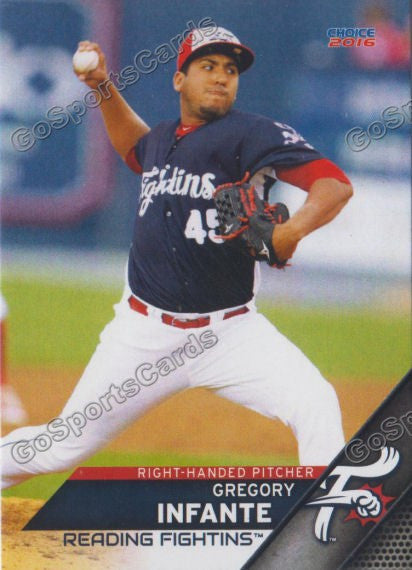2016 Reading Fightin Phils Playoffs Gregory Infante