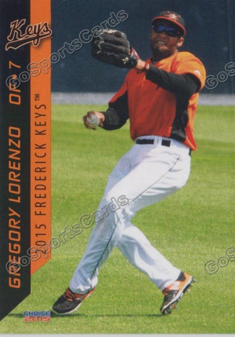 2015 Frederick Keys Gregory Lorenzo