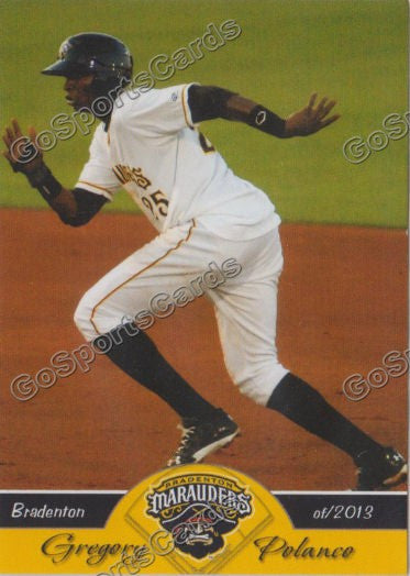 2013 Bradenton Marauders Gregory Polanco