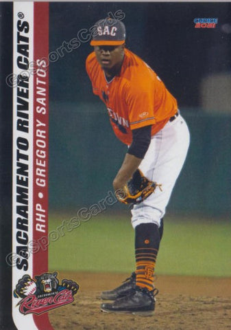 2021 Sacramento River Cats Gregory Santos