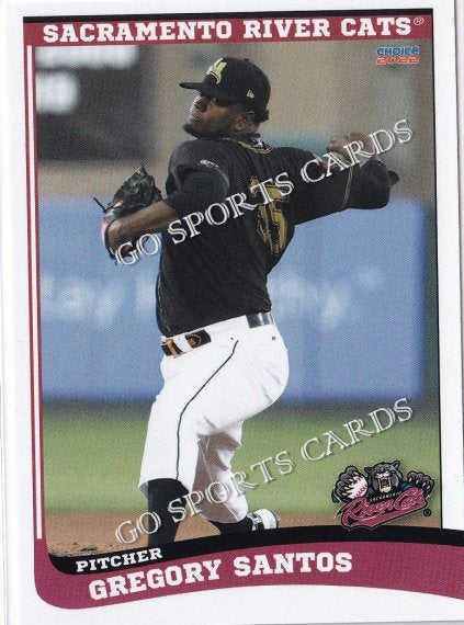 2022 Sacramento River Cats Gregory Santos