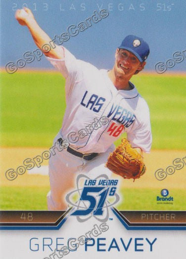 2013 Las Vegas 51s Greg Peavey