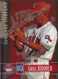 2005 Spokane Indians Greg Riddoch