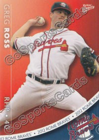 2012 Rome Braves Greg Ross