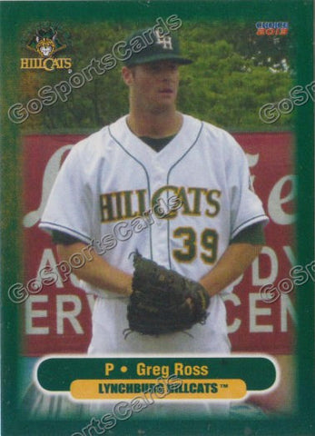 2013 Lynchburg Hillcats Greg Ross
