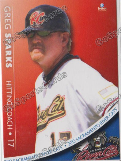 2013 Sacramento River Cats Greg Sparks