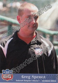 2011 Inland Empires 66ers Greg Spence