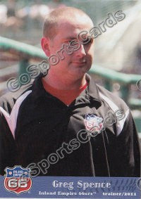 2011 Inland Empires 66ers Greg Spence