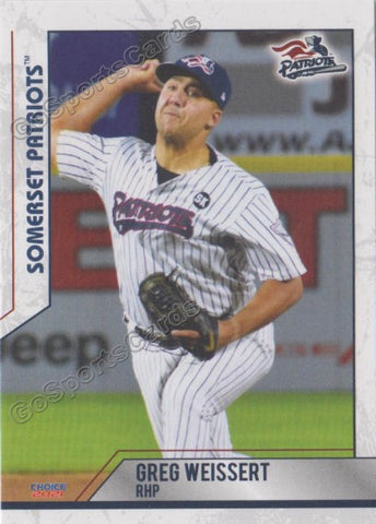 2021 Somerset Patriots Greg Weissert