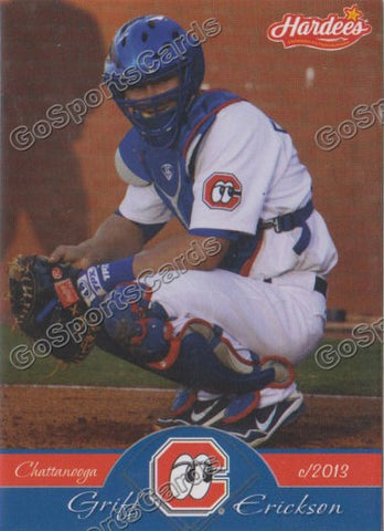 2013 Chattanooga Lookouts Griff Erickson