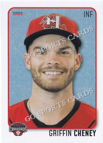 2023 Hickory Crawdads 1st Griffin Cheney